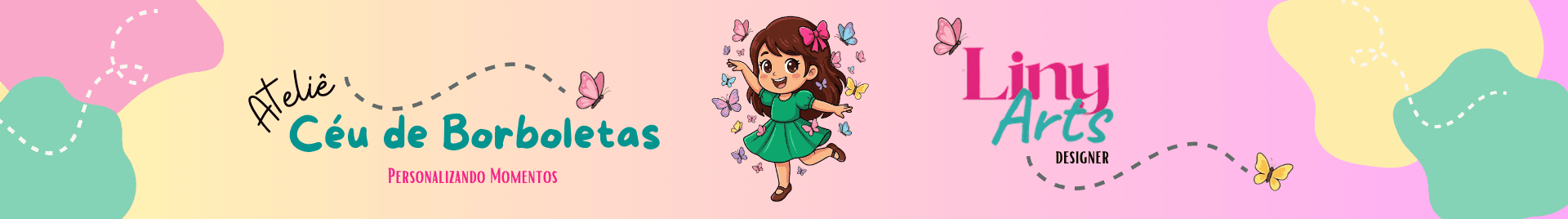 LinyArts - Kits de artes visuais e topo de bolo para festas